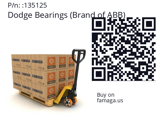   Dodge Bearings (Brand of ABB) 135125