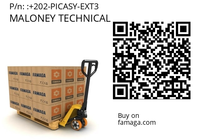   MALONEY TECHNICAL +202-PICASY-EXT3