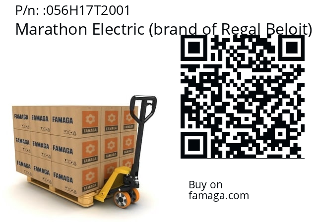   Marathon Electric (brand of Regal Beloit) 056H17T2001