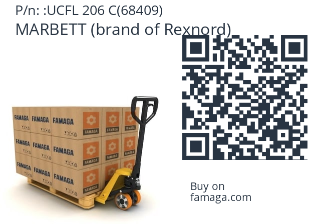   MARBETT (brand of Rexnord) UCFL 206 C(68409)