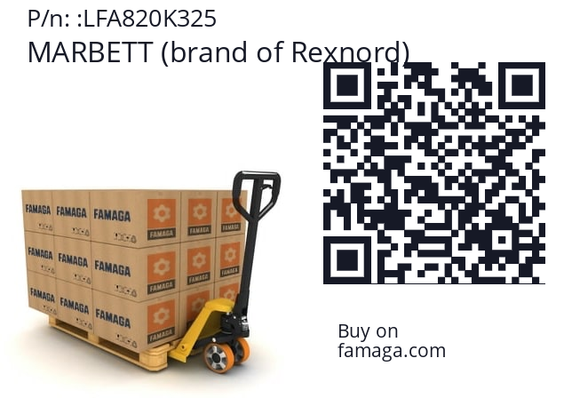   MARBETT (brand of Rexnord) LFA820K325