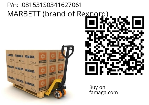   MARBETT (brand of Rexnord) 081531S0341627061