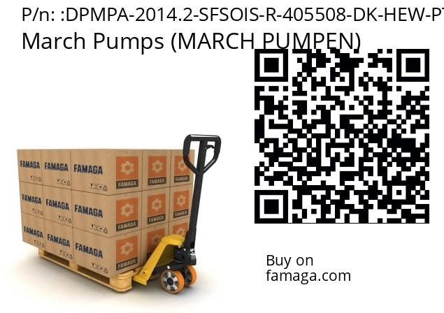   March Pumps (MARCH PUMPEN) DPMPA-2014.2-SFSOIS-R-405508-DK-HEW-PT100
