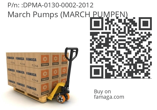   March Pumps (MARCH PUMPEN) DPMA-0130-0002-2012
