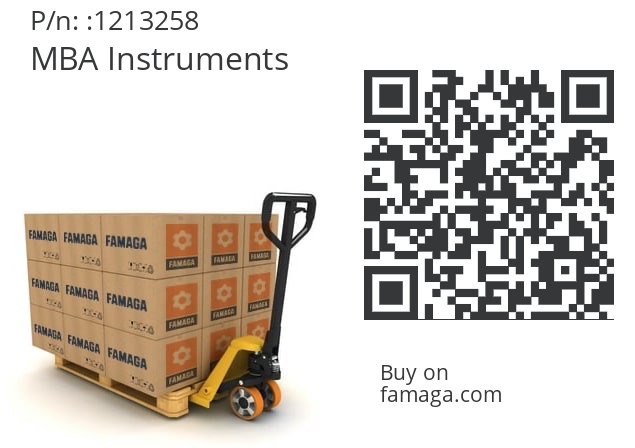   MBA Instruments 1213258
