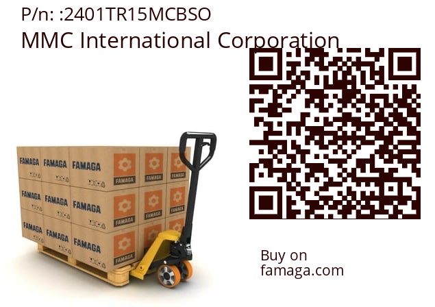   MMC International Corporation 2401TR15MCBSO