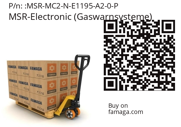   MSR-Electronic (Gaswarnsysteme) MSR-MC2-N-E1195-A2-0-P