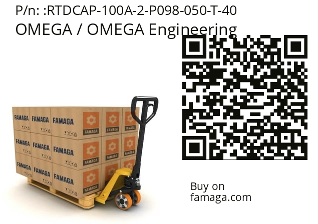   OMEGA / OMEGA Engineering RTDCAP-100A-2-P098-050-T-40