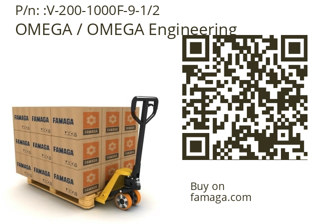  OMEGA / OMEGA Engineering V-200-1000F-9-1/2
