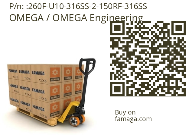   OMEGA / OMEGA Engineering 260F-U10-316SS-2-150RF-316SS