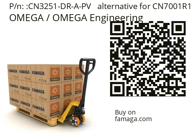   OMEGA / OMEGA Engineering CN3251-DR-A-PV   alternative for CN7001R1F