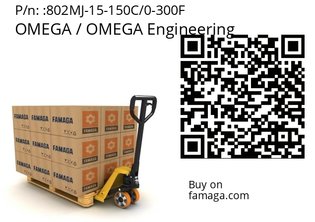   OMEGA / OMEGA Engineering 802MJ-15-150C/0-300F
