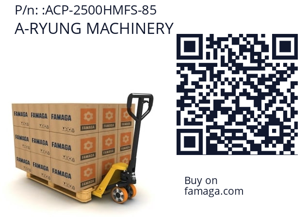   A-RYUNG MACHINERY ACP-2500HMFS-85