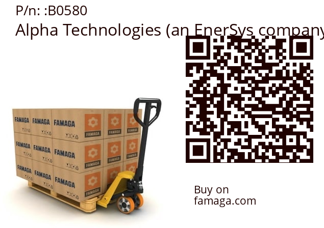   Alpha Technologies (an EnerSys company) B0580