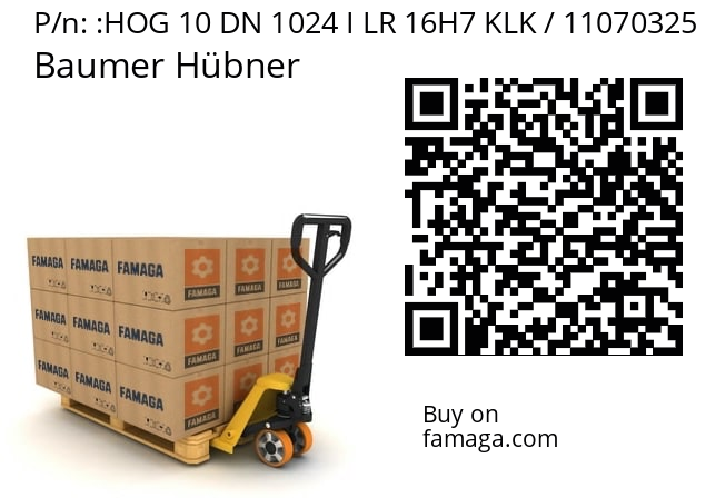   Baumer Hübner HOG 10 DN 1024 I LR 16H7 KLK / 11070325