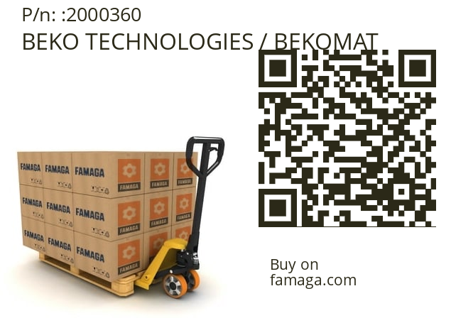   BEKO TECHNOLOGIES / BEKOMAT 2000360