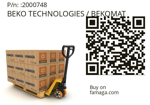   BEKO TECHNOLOGIES / BEKOMAT 2000748