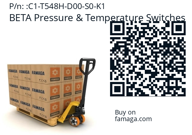   BETA Pressure & Temperature Switches C1-T548H-D00-S0-K1