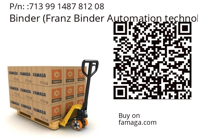   Binder (Franz Binder Automation technology / Connectors) 713 99 1487 812 08