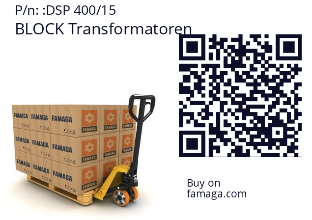   BLOCK Transformatoren DSP 400/15