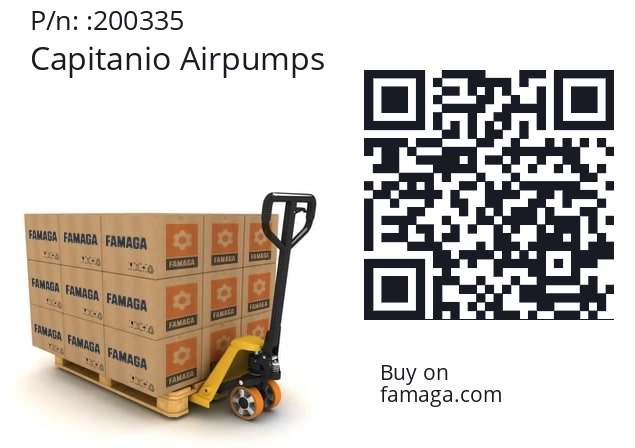   Capitanio Airpumps 200335