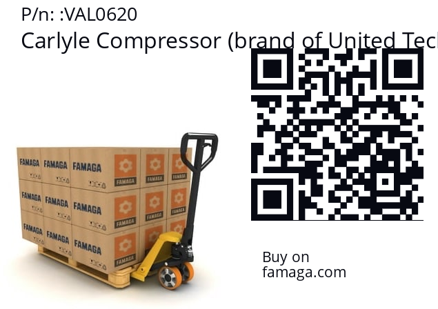   Carlyle Compressor (brand of United Technologies Corporation) VAL0620