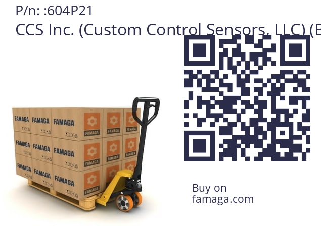   CCS Inc. (Custom Control Sensors, LLC) (Brand of OPTEX GROUP) 604P21