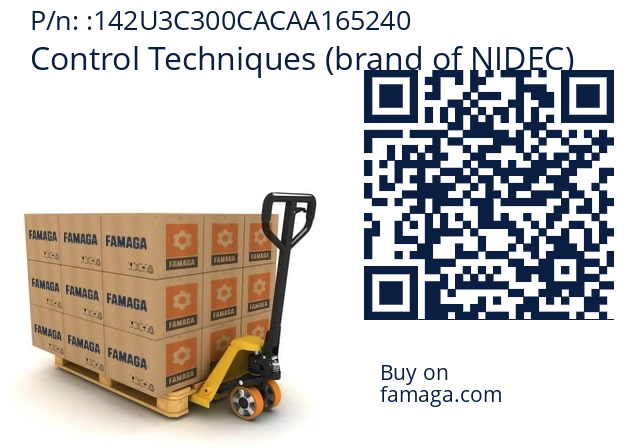   Control Techniques (brand of NIDEC) 142U3C300CACAA165240