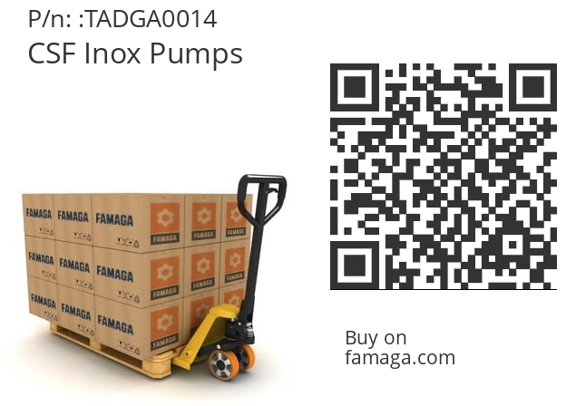   CSF Inox Pumps TADGA0014