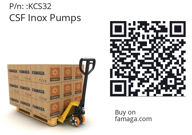   CSF Inox Pumps KCS32