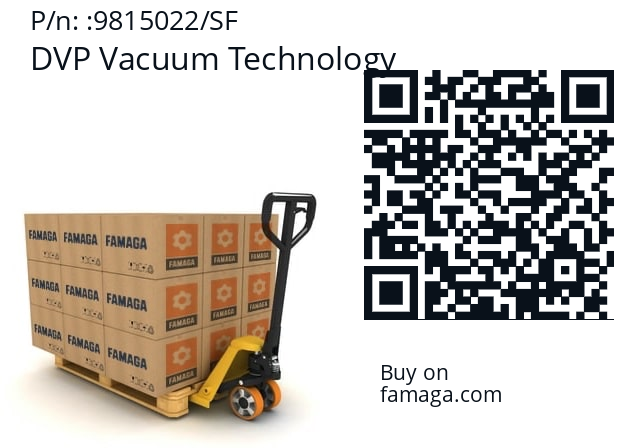   DVP Vacuum Technology 9815022/SF