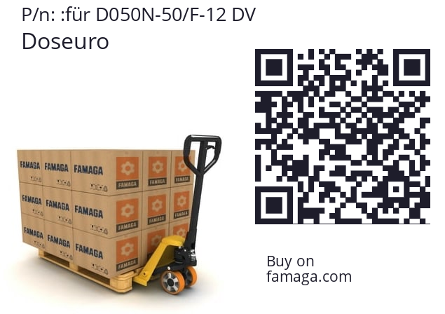   Doseuro für D050N-50/F-12 DV
