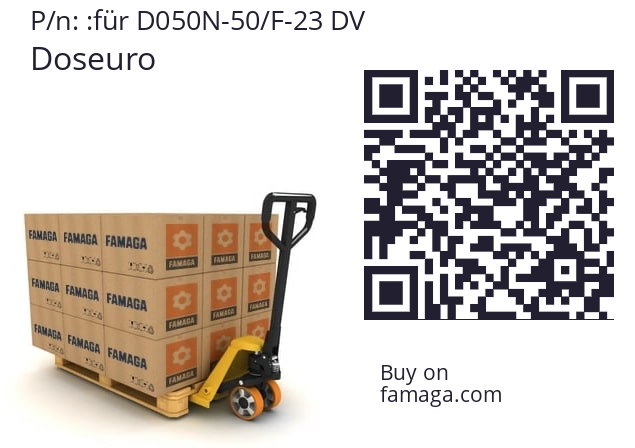   Doseuro für D050N-50/F-23 DV