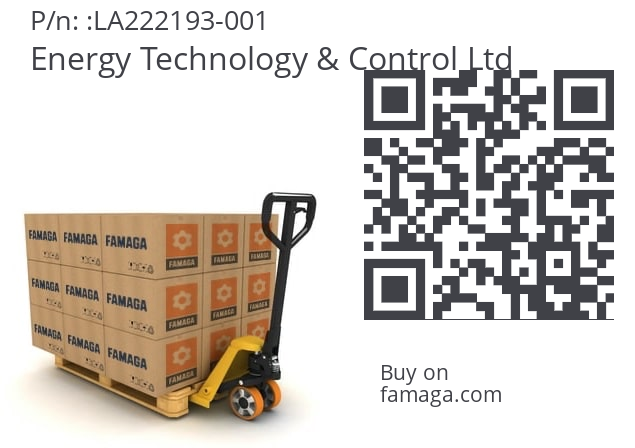   Energy Technology & Control Ltd LA222193-001