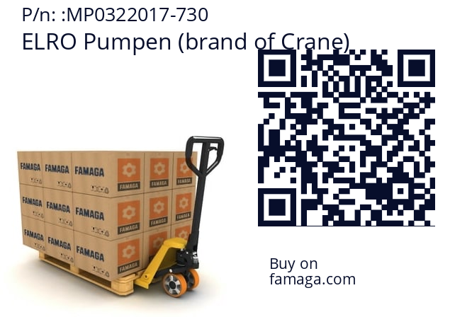   ELRO Pumpen (brand of Crane) MP0322017-730