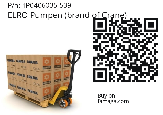   ELRO Pumpen (brand of Crane) IP0406035-539