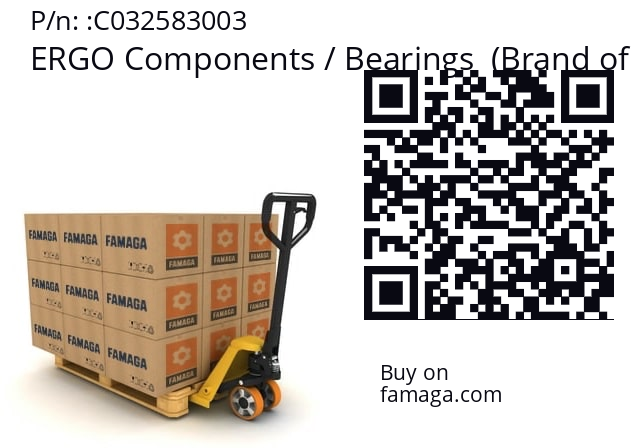   ERGO Components / Bearings  (Brand of Tecom) C032583003