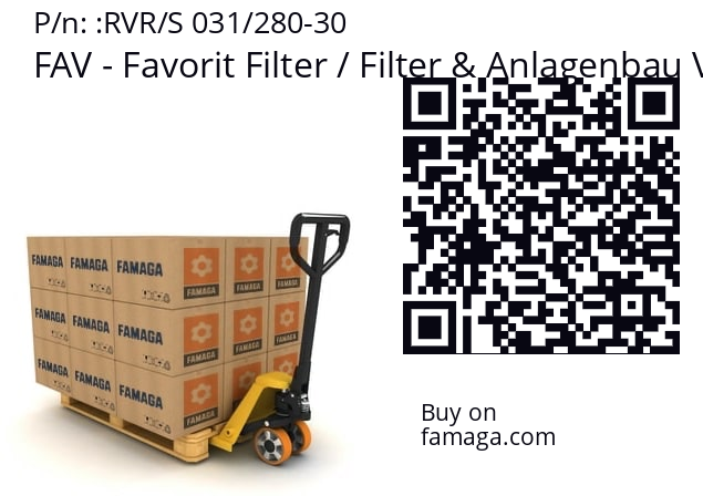  FAV - Favorit Filter / Filter & Anlagenbau Vollert RVR/S 031/280-30