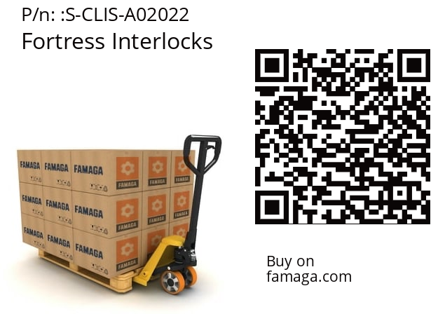  ITM-00020321 Fortress Interlocks S-CLIS-A02022
