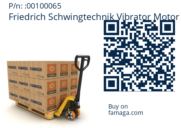  Friedrich Schwingtechnik Vibrator Motor  / Vimarc 00100065