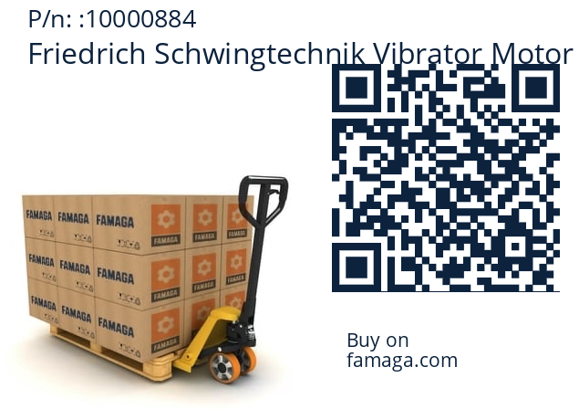   Friedrich Schwingtechnik Vibrator Motor  / Vimarc 10000884