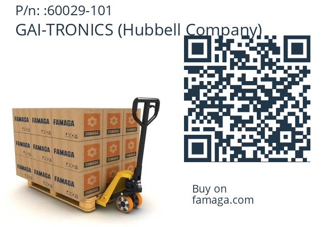   GAI-TRONICS (Hubbell Company) 60029-101