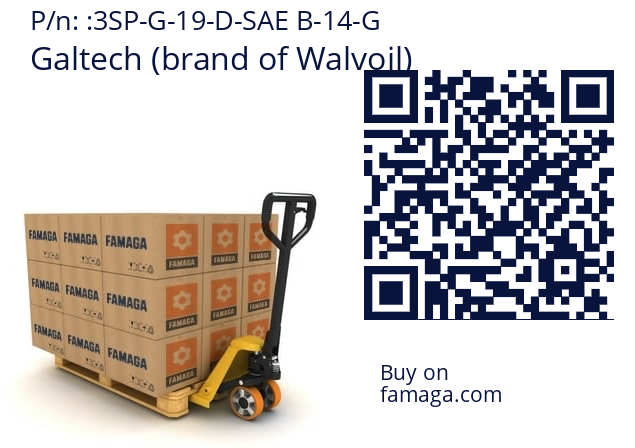   Galtech (brand of Walvoil) 3SP-G-19-D-SAE B-14-G