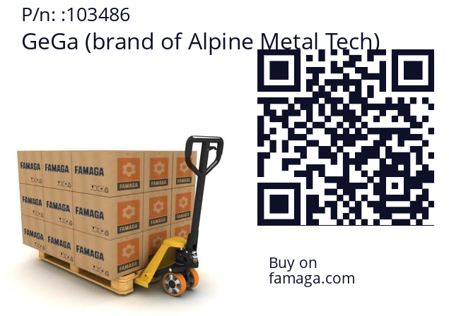   GeGa (brand of Alpine Metal Tech) 103486
