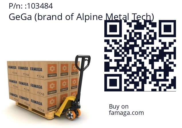   GeGa (brand of Alpine Metal Tech) 103484