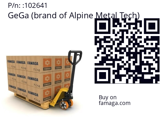   GeGa (brand of Alpine Metal Tech) 102641