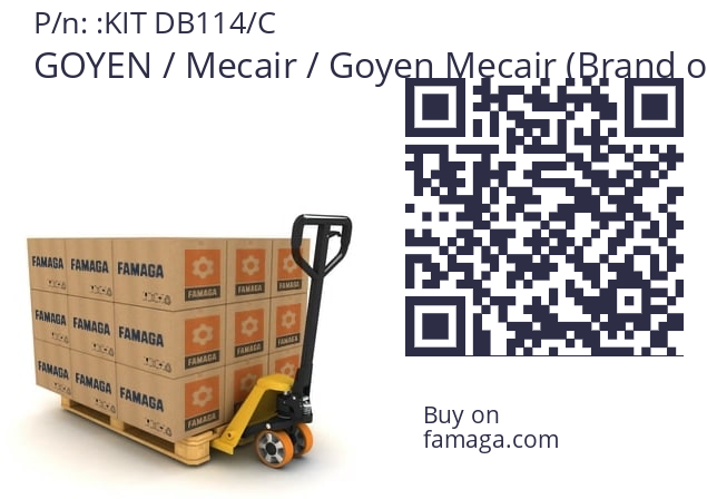   GOYEN / Mecair / Goyen Mecair (Brand of Pentair) KIT DB114/C