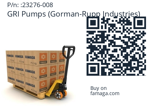   GRI Pumps (Gorman-Rupp Industries) 23276-008
