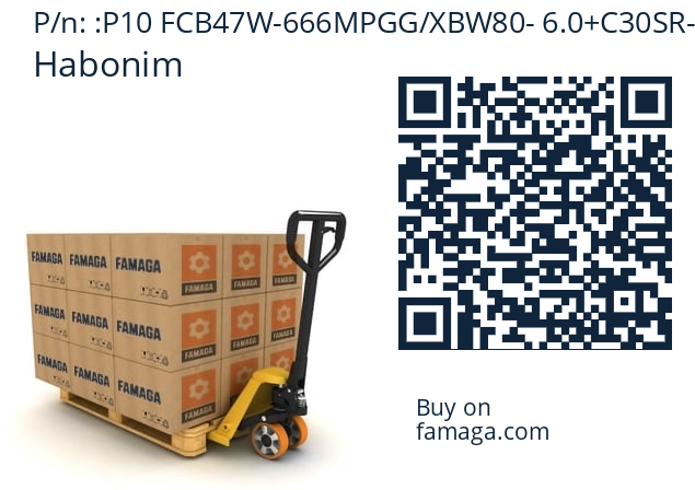   Habonim P10 FCB47W-666MPGG/XBW80- 6.0+C30SR-LT +SOL+LS+FT+CG+pipe