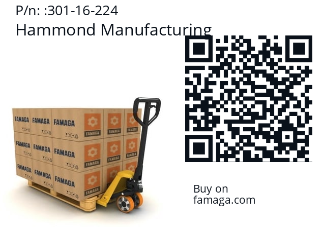   Hammond Manufacturing 301-16-224